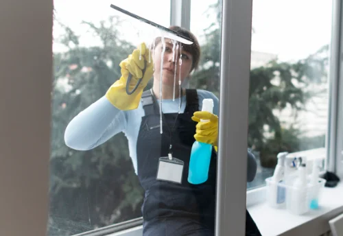 Nettoyage de vitres intérieures et extérieures à Saint-Amandin
